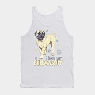 I Love My Bullmastiff! Especially for Bullmastiff Dog Lovers! Tank Top